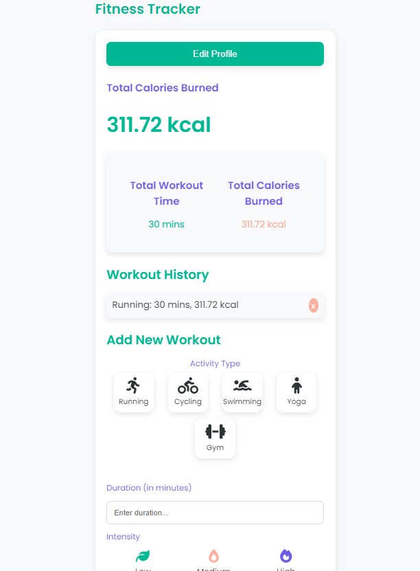 Fitness Tracker